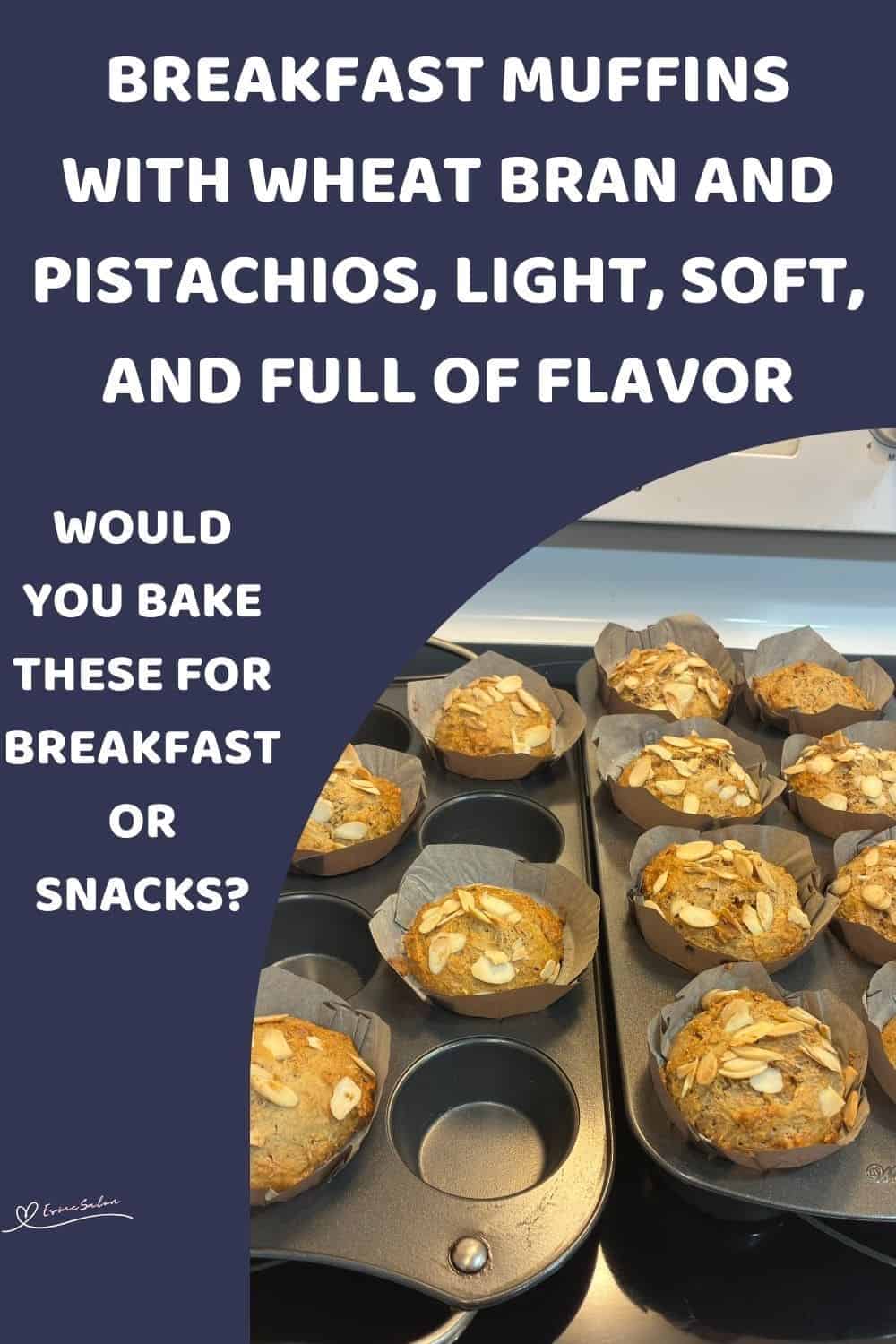 an image of Breakfast Muffins with Buttermilk with slivered almonds