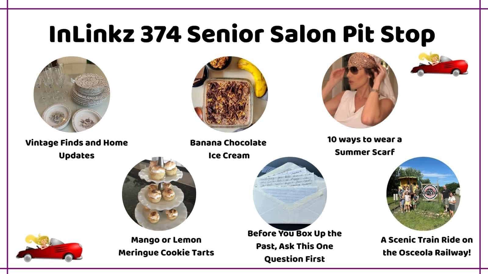 InLinkz 373 Senior Salon Pit Stop