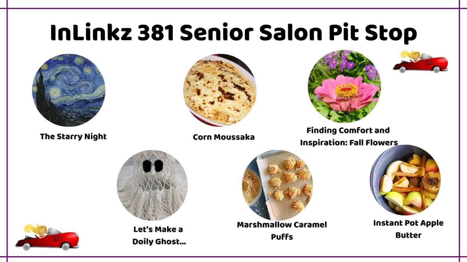 InLinkz 381 Senior Salon Pit Stop