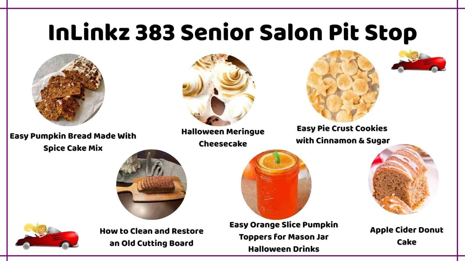 InLinkz 383 Senior Salon Pit Stop