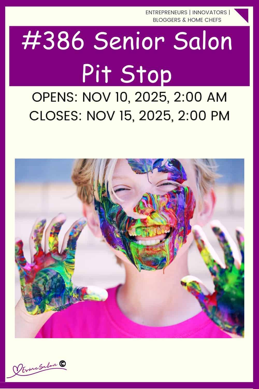 InLinkz 386 Senior Salon Pit Stop