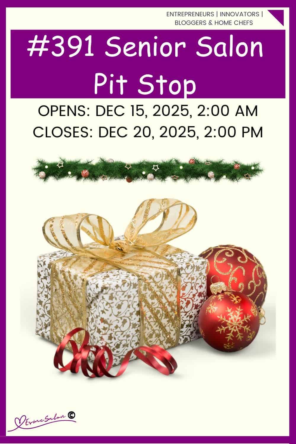 InLinkz 391 Senior Salon Pit Stop