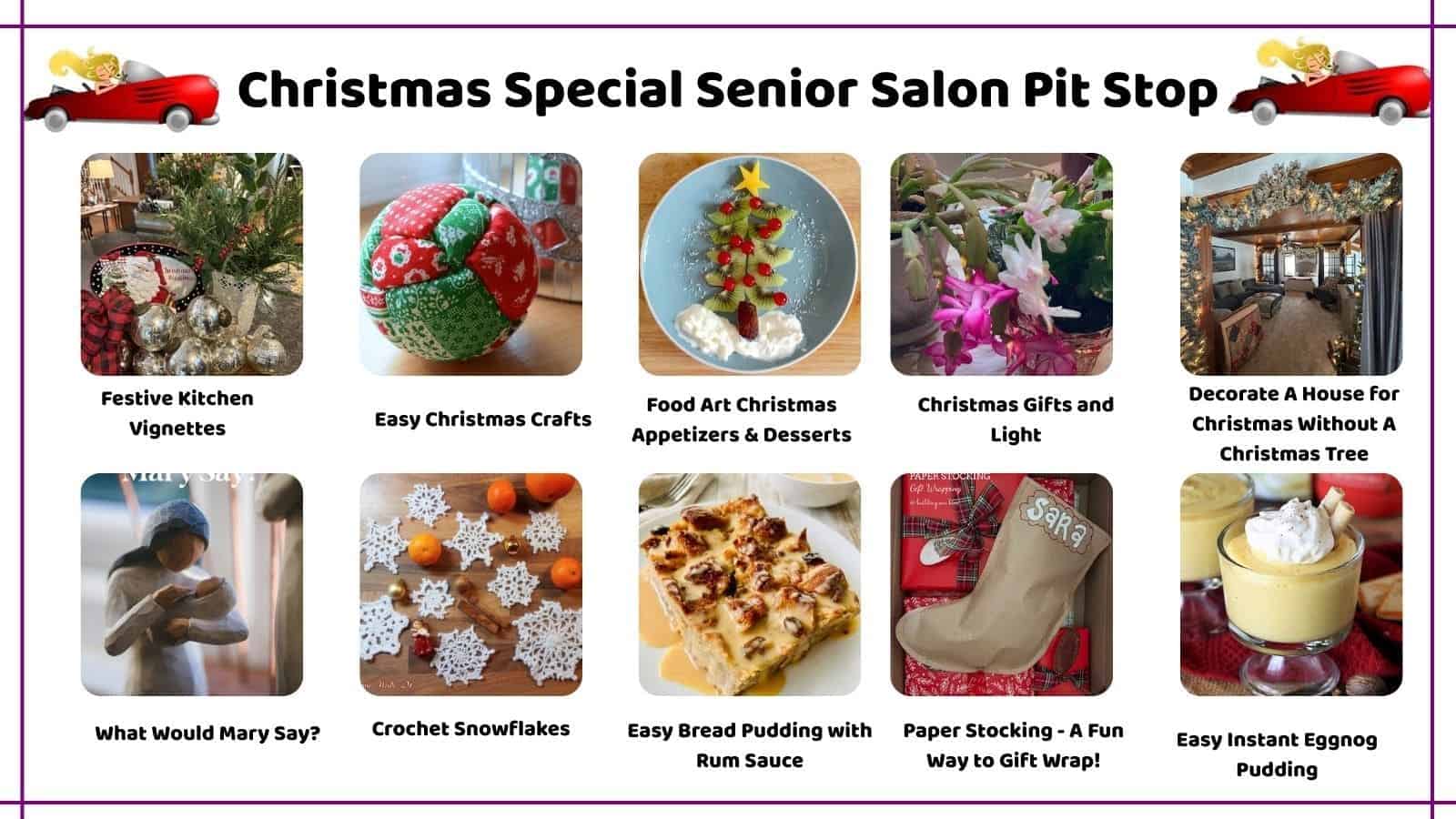 Christmas Special Senior Salon Pit Stop