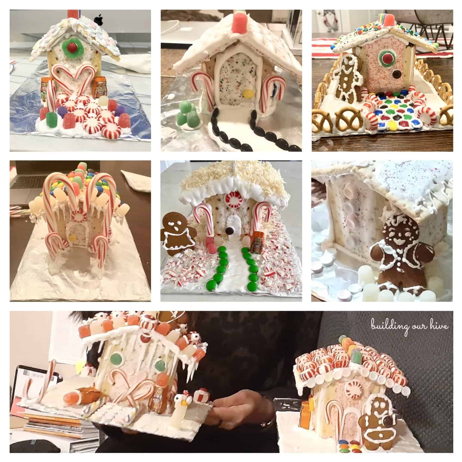 Pop Tart Gingerbread House with Printable Supply Bag Tag