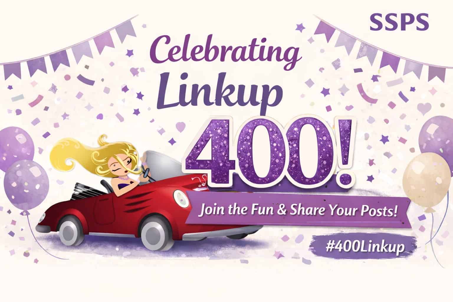 InLinkz 400 Senior Salon Pit Stop