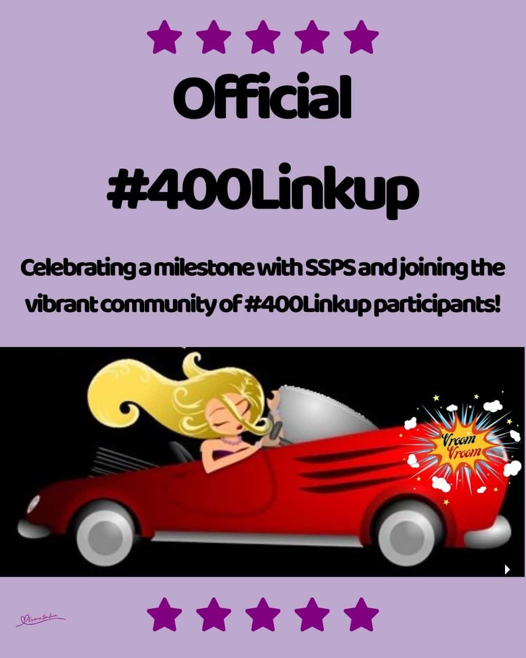 InLinkz 400 Senior Salon Pit Stop