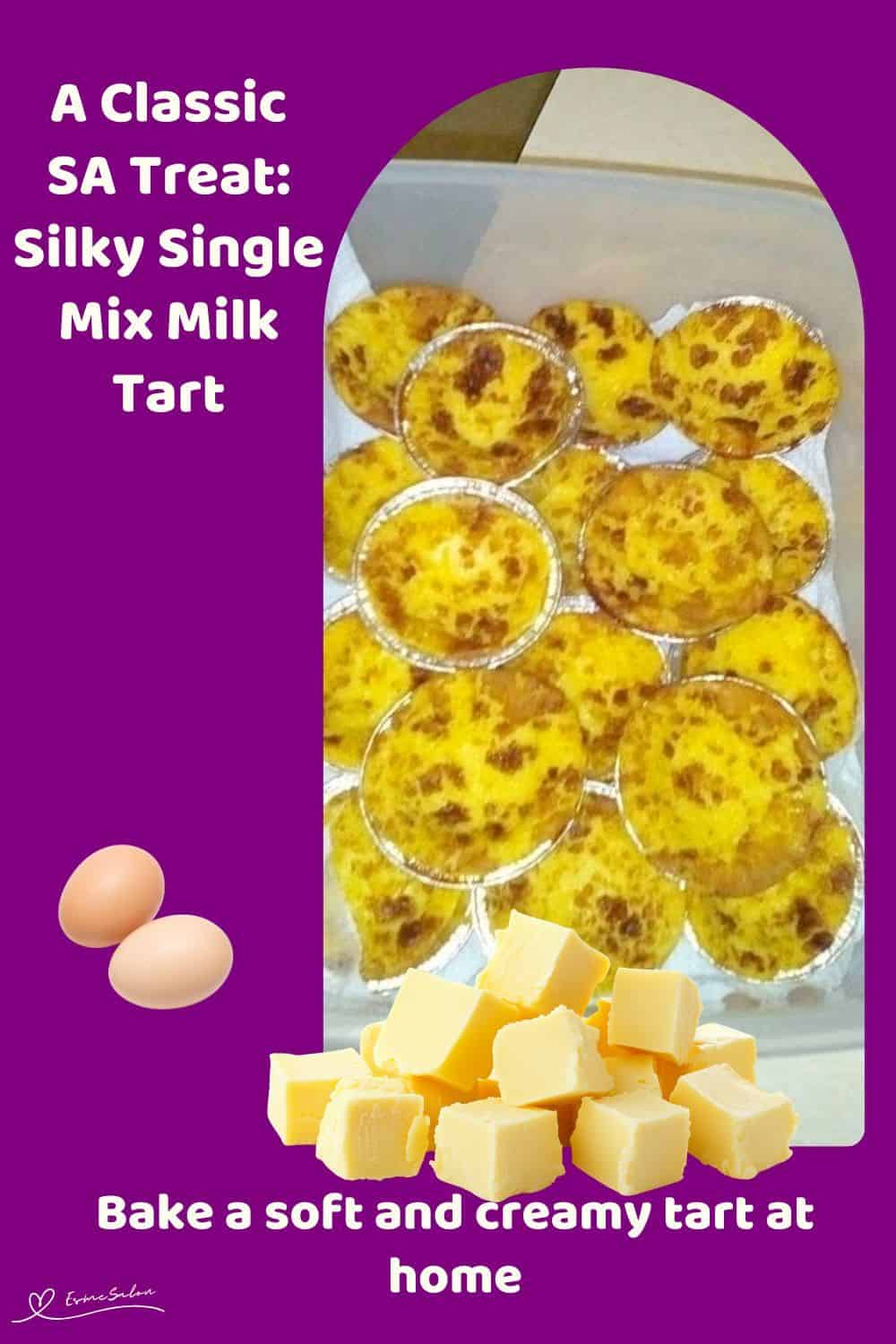 An image of small mini Silky Single Mix Milk Tart