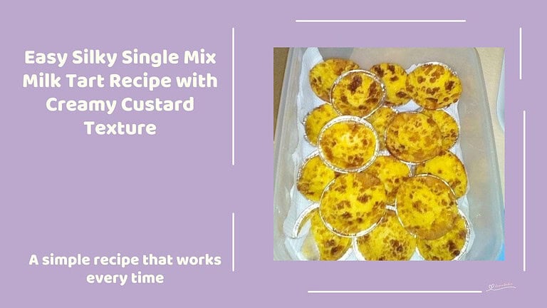 Silky Single Mix Milk Tart
