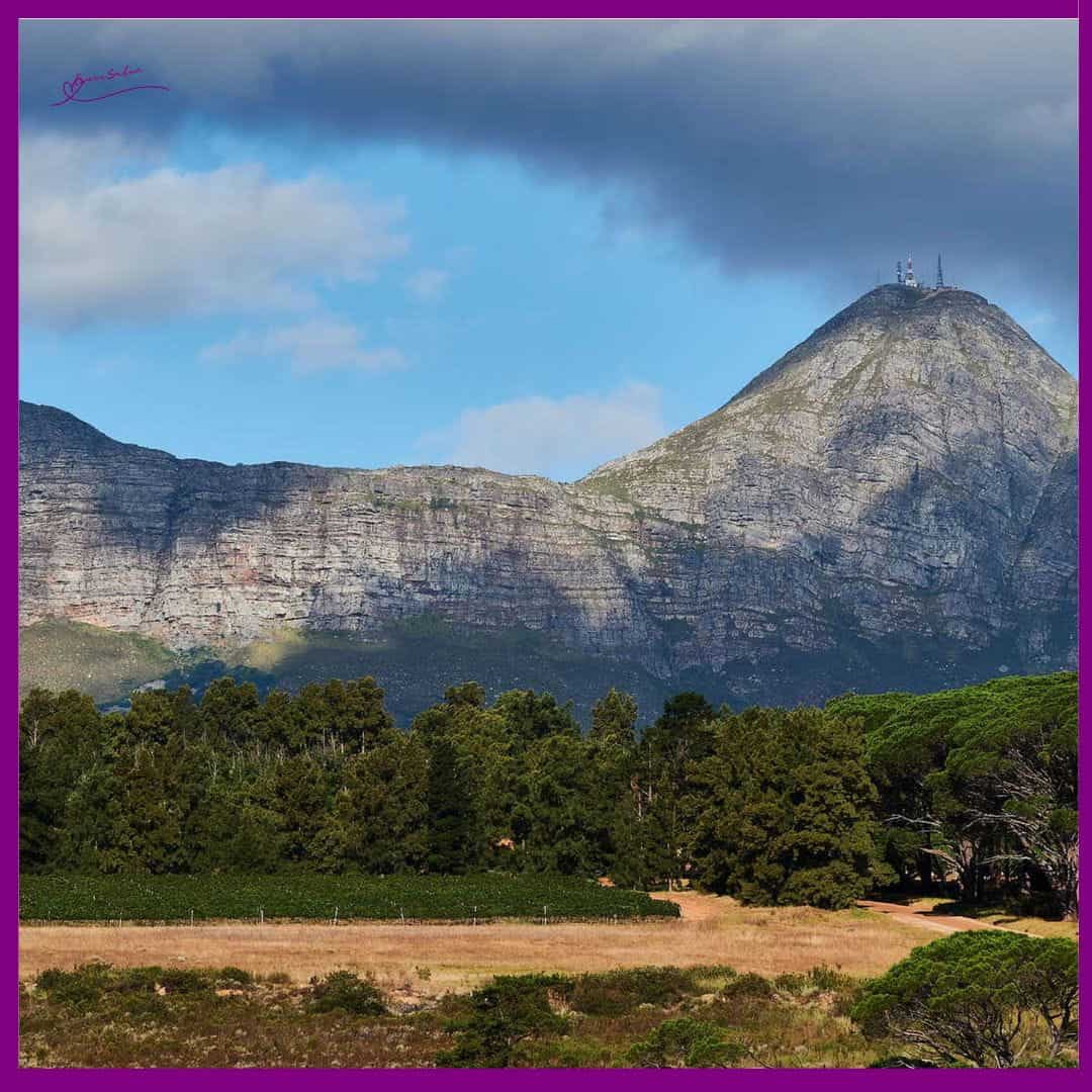 Mountains around Somerset West, CT, SA